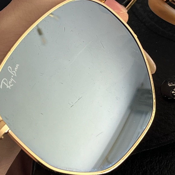 Ray-Ban Arista Silver Flash Lens Sunglasses with Case - Picture 10 of 11